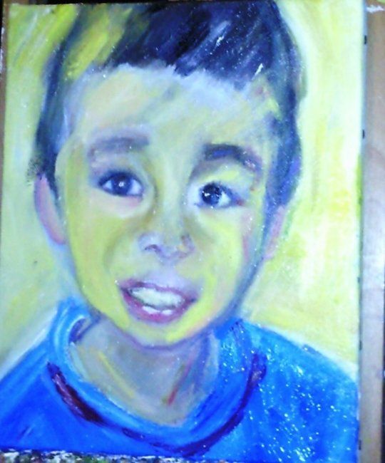 Peinture intitulée "flavio" par Dispersee, Œuvre d'art originale,