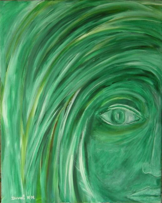 Peinture intitulée "vague à l'âme" par Anne-Marie Duval, Œuvre d'art originale, Acrylique