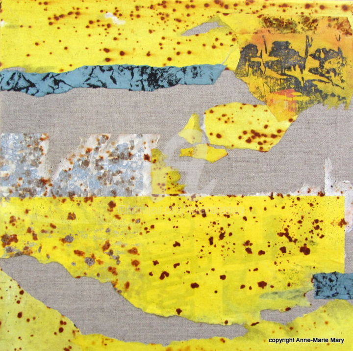 Peinture intitulée "MT n°56" par Anne-Marie Mary, Œuvre d'art originale