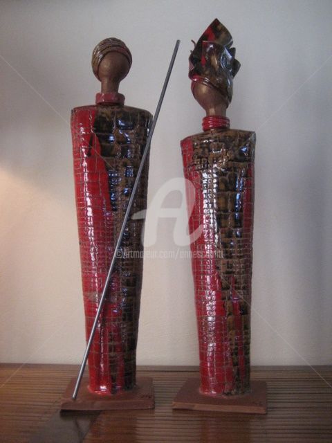 Sculpture titled "expo_carroz_2008_00…" by Noush, Original Artwork