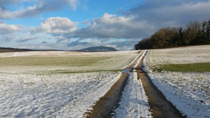 Photographie intitulée "- Tenir la route -" par Annick Bouhan, Œuvre d'art originale