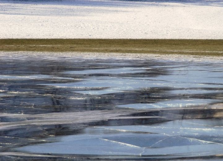 Фотография под названием "Reflets glacés - An…" - Annick Bouhan, Подлинное произведение искусства