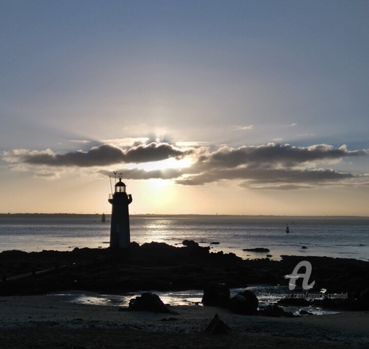 Fotografia intitulada "MATIN DE DECEMBRE .…" por Annick Couëdel, Obras de arte originais