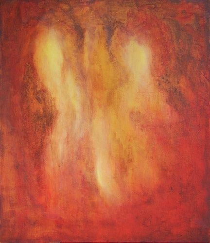 Peinture intitulée "Lumières d'automne" par Annick Troalen Masson, Œuvre d'art originale, Huile
