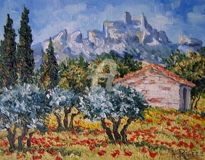 peintures beaux de provence