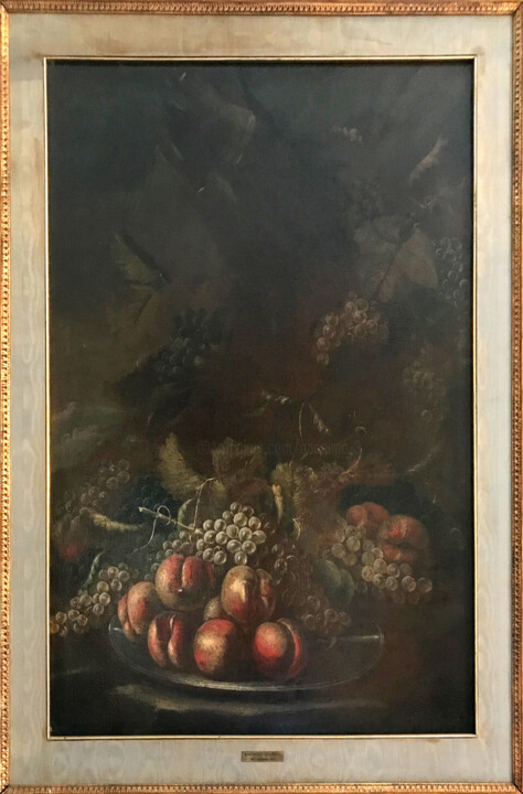 Painting titled "Scuola del Bascheni…" by Anonimo, Original Artwork, Oil