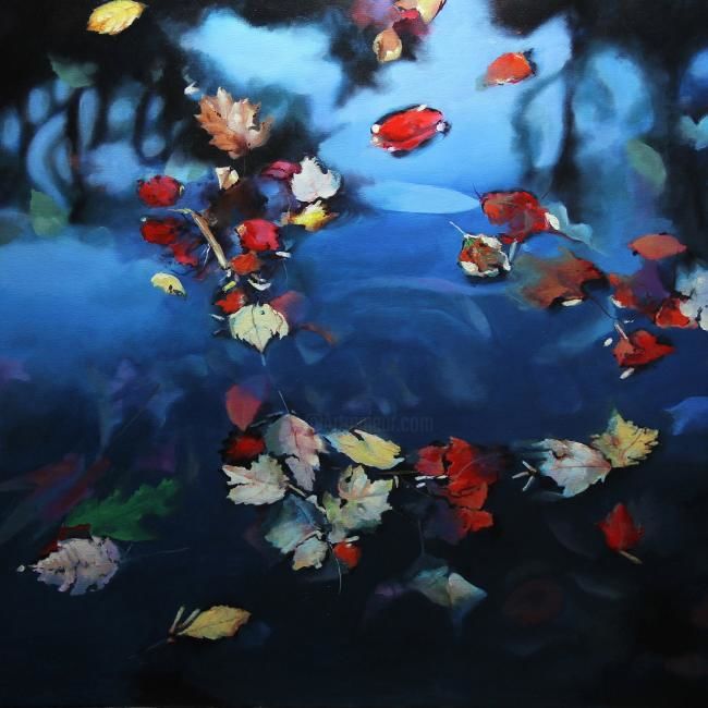 Malerei mit dem Titel "Natureza Morta" von Antero Guerra, Original-Kunstwerk, Öl
