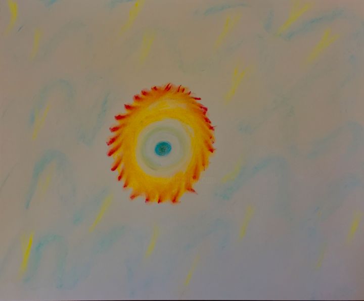 Drawing titled "EARTH AIR FIRE WATE…" by Anthony Spitaliere, Original Art,