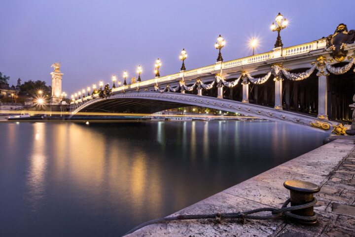 Photographie intitulée "A RUSSIAN BRIDGE IN…" par Antoine Barthelemy, Œuvre d'art originale, Photographie numérique