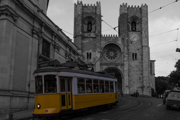 Photography titled "Lisbon Cathedral -…" by Antoine Barthelemy, Original Artwork, Digital Photography