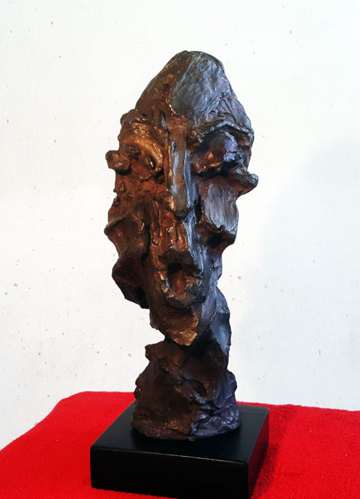 Escultura titulada "" CHINOISERIE "" por Antoine Berbari, Obra de arte original, Bronce