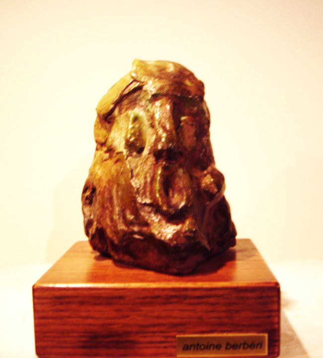 雕塑 标题为“" LE CRI "” 由Antoine Berbari, 原创艺术品, 青铜