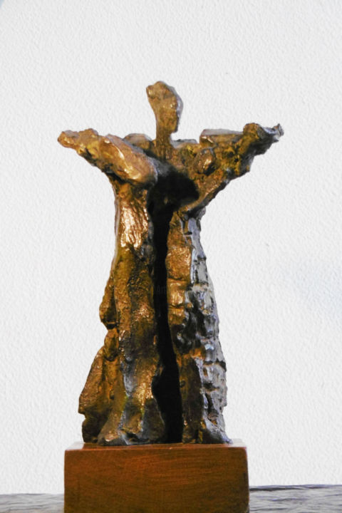 雕塑 标题为“" PAPINIEN "” 由Antoine Berbari, 原创艺术品, 青铜