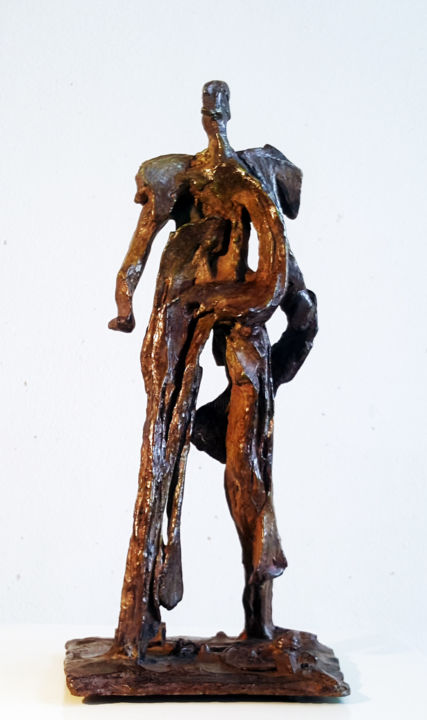 Escultura titulada ""MIRDIA"" por Antoine Berbari, Obra de arte original, Bronce
