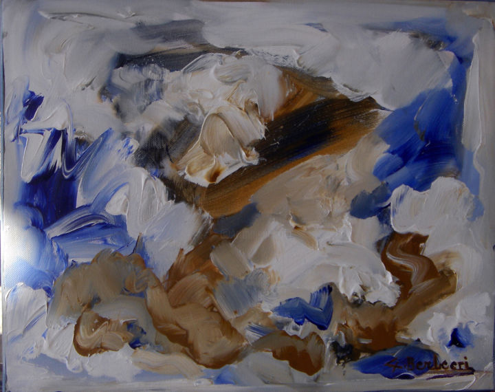 Peinture intitulée "2014 - Variations N…" par Antoine Berbari, Œuvre d'art originale, Autre