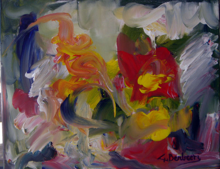 Painting titled "2014 - Variations N…" by Antoine Berbari, Original Artwork, Other