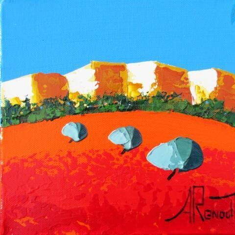 Картина под названием "New Provence 11" - Antoine Renault, Подлинное произведение искусства