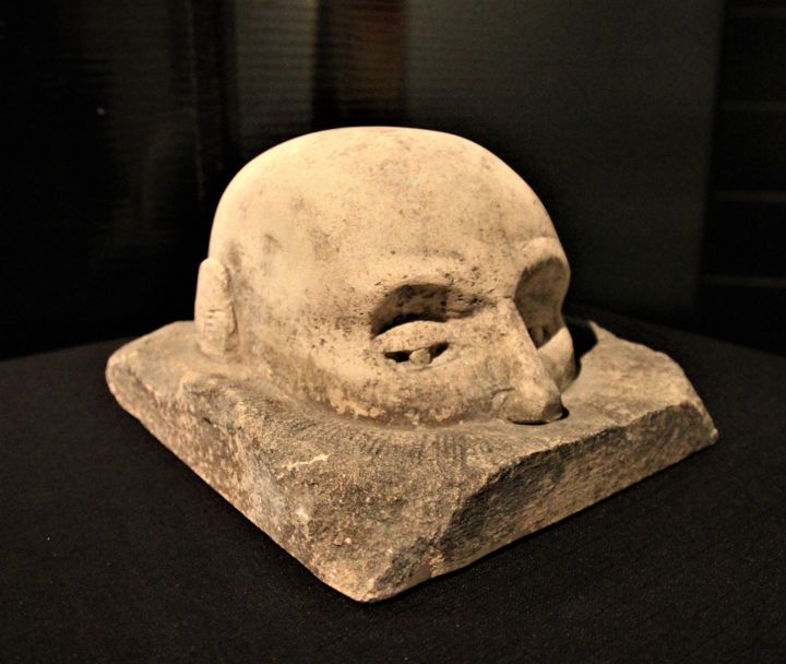 Escultura titulada "Le baigneur" por Antoine Tabart, Obra de arte original, Piedra