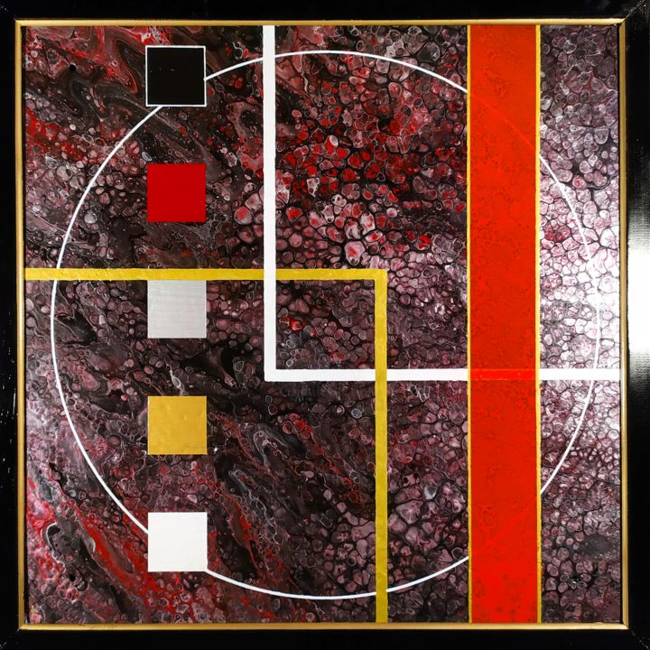 Peinture intitulée "Song" par Antoine Tabart, Œuvre d'art originale, Acrylique Monté sur Plexiglas