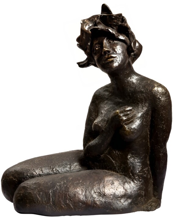 Sculpture intitulée "Serenity" par Antoinette Rozan, Œuvre d'art originale, Bronze