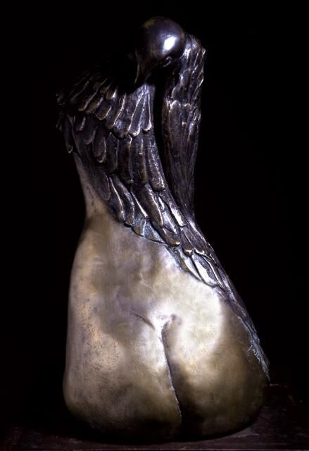 Sculpture titled "Hieros Gamos" by Antonella Iurilli Duhamel, Original Artwork