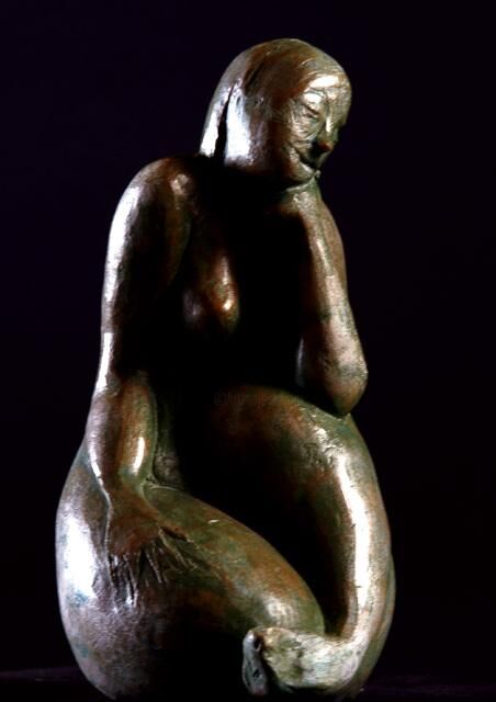 Скульптура под названием "Melusina" - Antonella Iurilli Duhamel, Подлинное произведение искусства