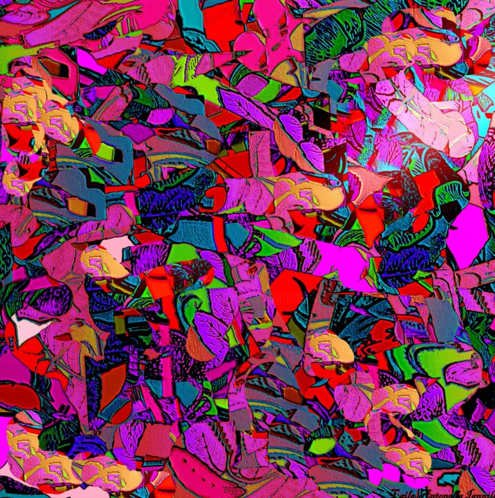 Arte digitale intitolato "-THE FAIRY TALE OF…" da Antonella Laila Iannilli, Opera d'arte originale, Pittura digitale