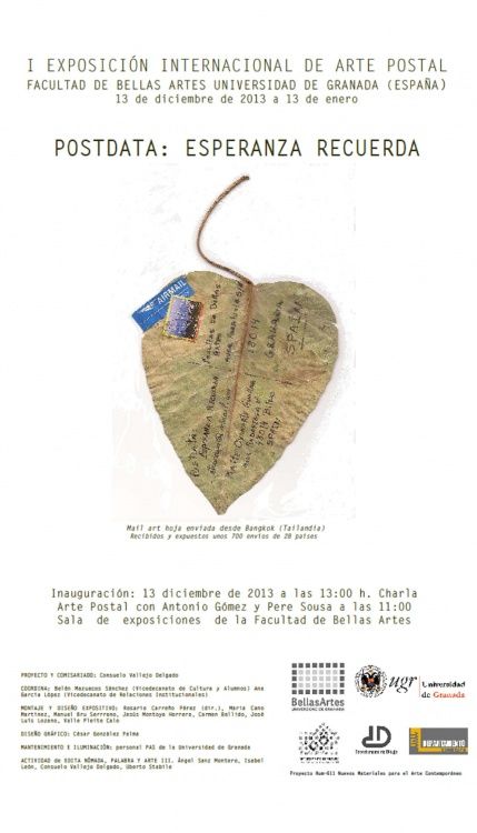 Mail Art, exposition, Arte postal, Arte postale
