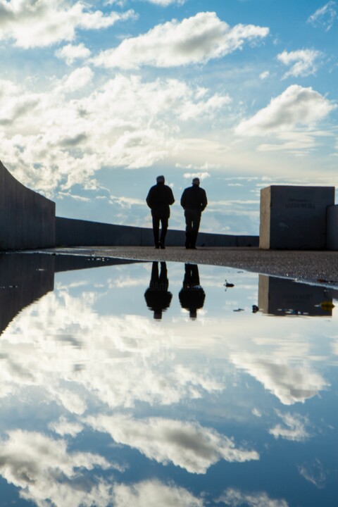 摄影 标题为“Reflection between…” 由Antonin Borie, 原创艺术品, 数码摄影