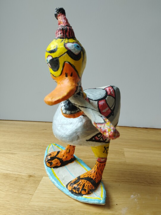 Sculpture titled "Peninha" by António Carvalho, Original Artwork, Resin