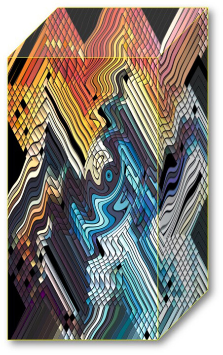 Digital Arts titled "DIGITAL-DECOR//02" by Antonio Guimaraes, Original Artwork, Digital Painting