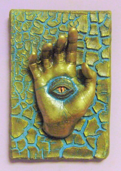 Dragon Eye Clay Sculptures