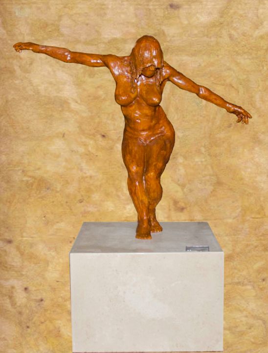 Sculpture intitulée "sujetame-2.png" par Antonio Rodriguez Medrano Romo, Œuvre d'art originale, Métaux