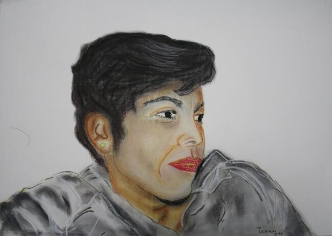 Pintura intitulada "Retrato de Fernanda" por Antonio Tavares, Obras de arte originais