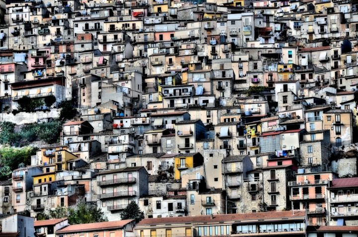 Φωτογραφία με τίτλο "Puzzle on the city" από Antonio Castiglione, Αυθεντικά έργα τέχνης