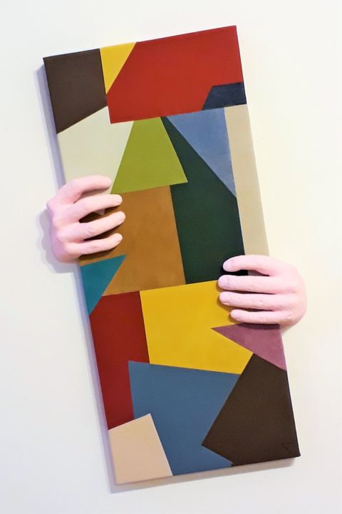 Collages getiteld "VOGLIO FARTI UN REG…" door Antonio Fumagalli, Origineel Kunstwerk, Collages