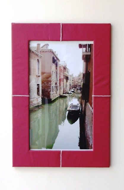 Installation titled "Red frame" by Antonio Fumagalli, Original Artwork, Other