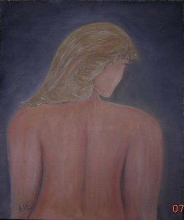 Pintura titulada "desnudo" por Antonio Gil, Obra de arte original