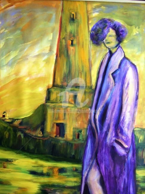 Pittura intitolato "parisdreams_033.jpg" da Antonio Santos, Opera d'arte originale