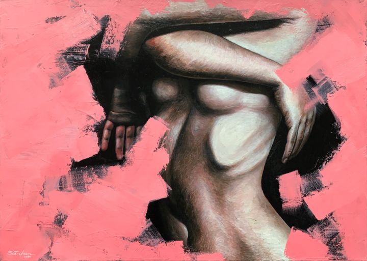 Картина под названием ""Renewal"" - Anton Sudas, Подлинное произведение искусства, Масло