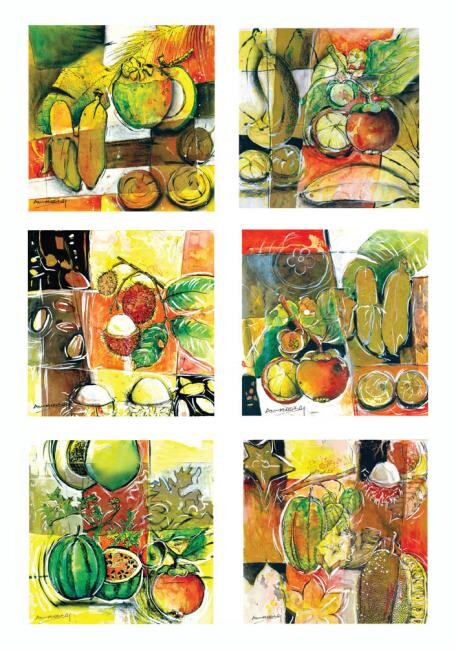 Malerei mit dem Titel "fruits_series_jpg.j…" von Anuar Dan, Original-Kunstwerk