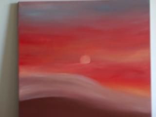 Pintura titulada "sunrise" por Saumya Anuj, Obra de arte original
