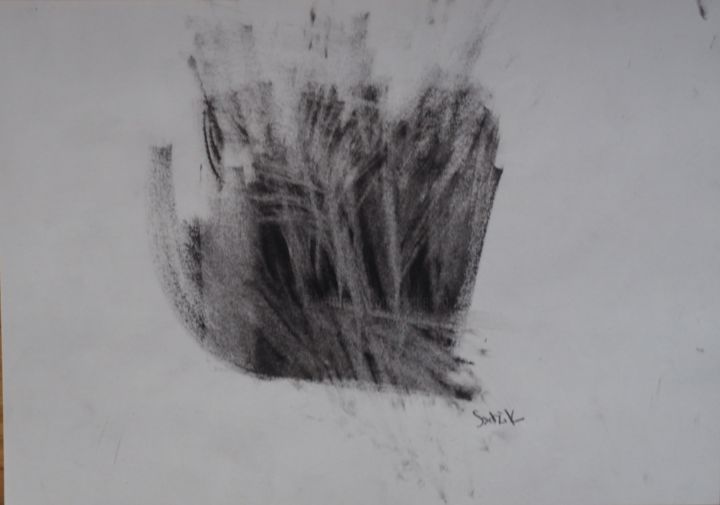 Drawing titled "frame" by Anna Sadzik, Original Artwork