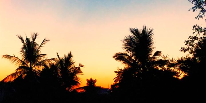 Photography titled "Sunset Sky" by Ak, Original Art, Digital Photography