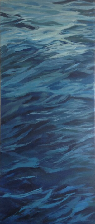 Peinture intitulée "Sea" par Anyck Alvarez Kerloch, Œuvre d'art originale, Acrylique
