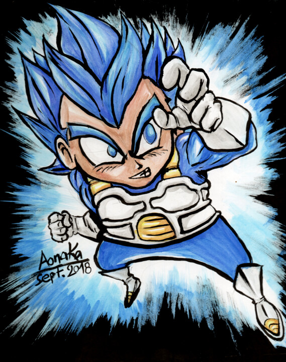 Vegeta..  Dragon ball art, Dragon ball artwork, Anime dragon ball