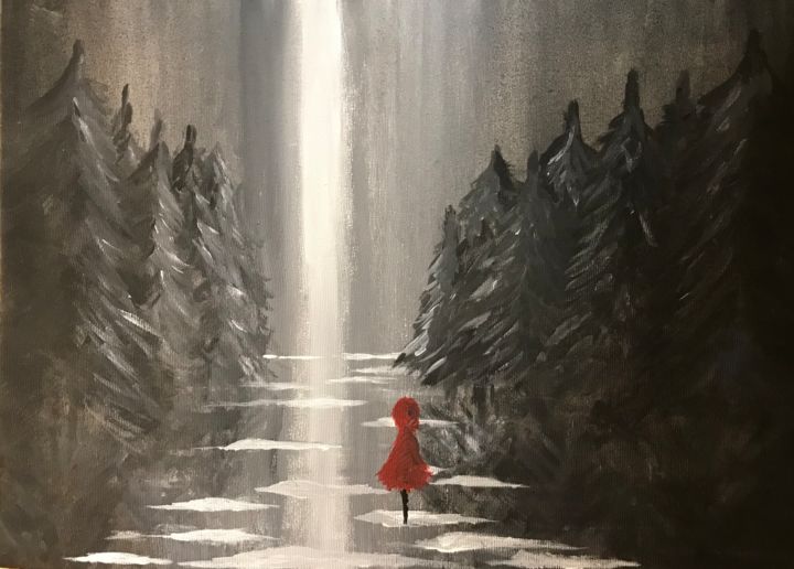 Painting titled "Daydream / Грёзы" by Pavel Frantsev, Original Art, Acrylic Mounted on Stretcher frame