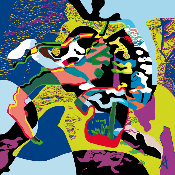 Arts numériques intitulée "2259" par Jean Jacques Apertet, Œuvre d'art originale, Photo montage