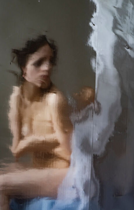 Fotografie getiteld "In-out model (№ 1)" door Apollinariia Ilina, Origineel Kunstwerk, Digitale fotografie