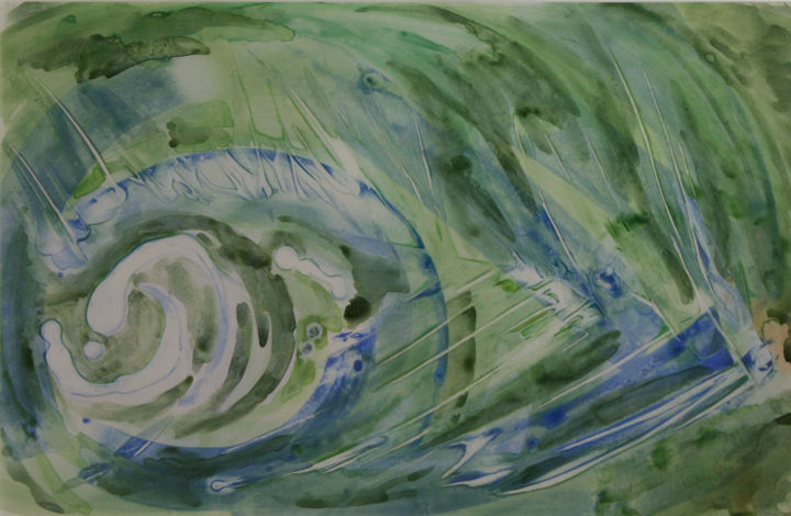 Peinture intitulée "Abstract 9 .jpg" par Claude Larcher, Œuvre d'art originale,